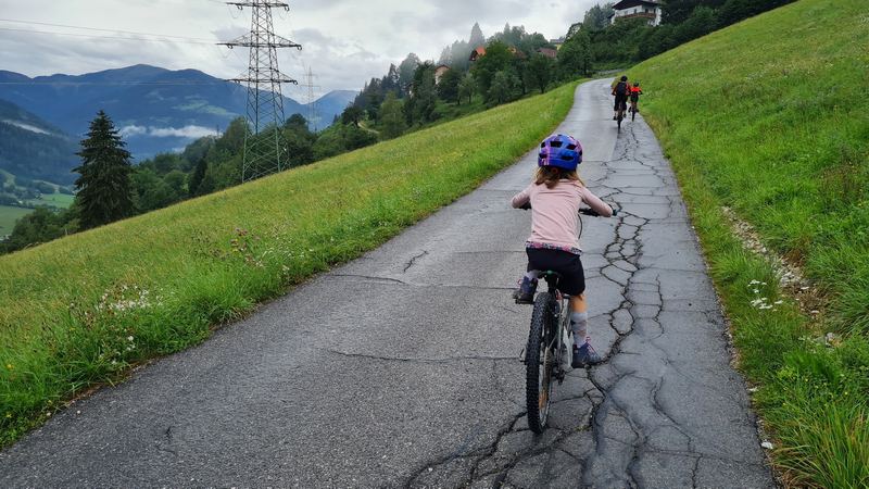 Feldpannalm & Kaiserburg: e-bike mountain loop